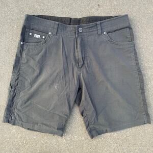 Kuhl Gray Renegade Stretch Duralux Performance Adventure Shorts Size 38